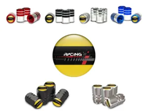 Tire Valve Covers Cars Customizable Pro Max